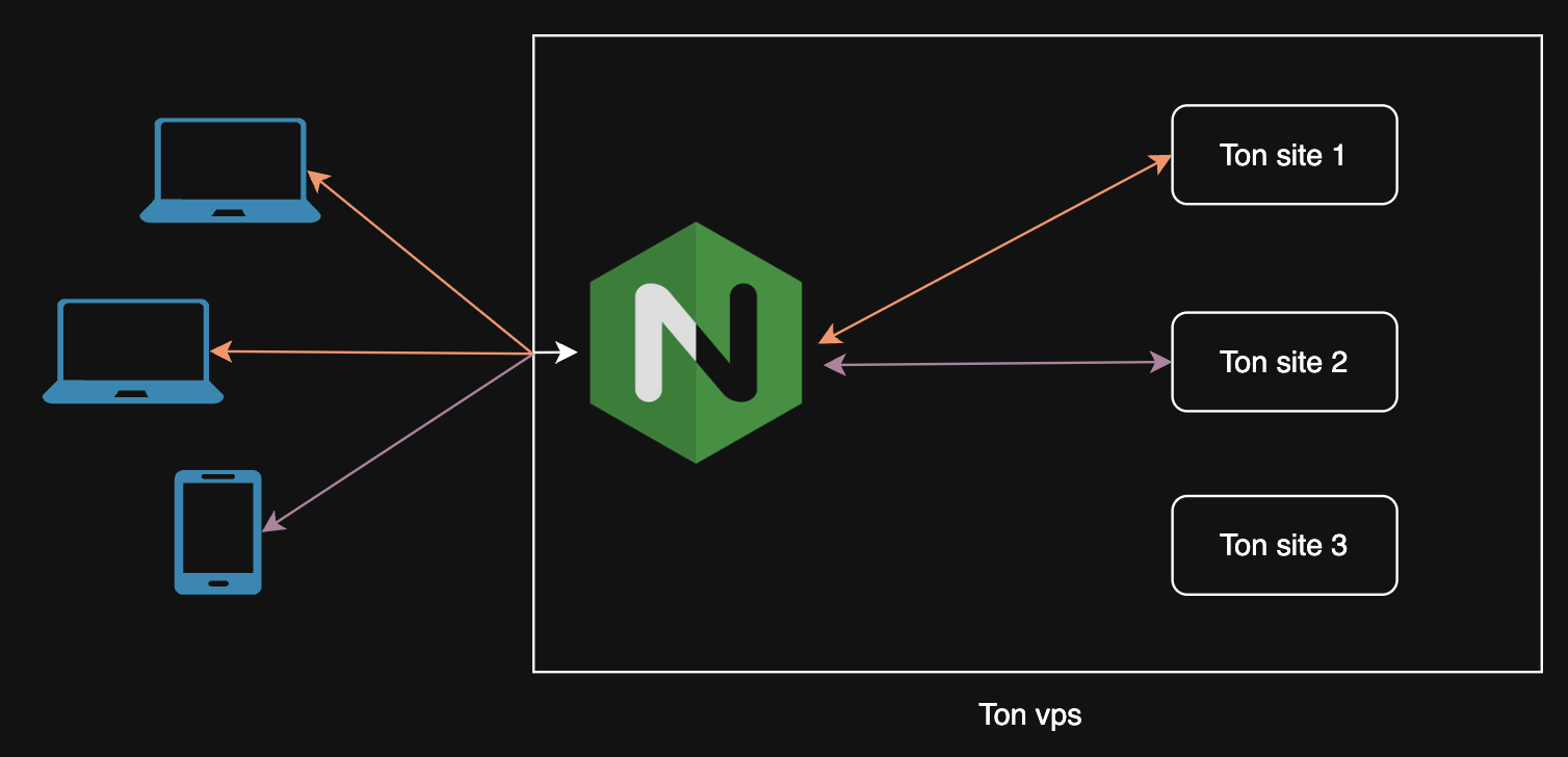 Nginx as reverse proxy
